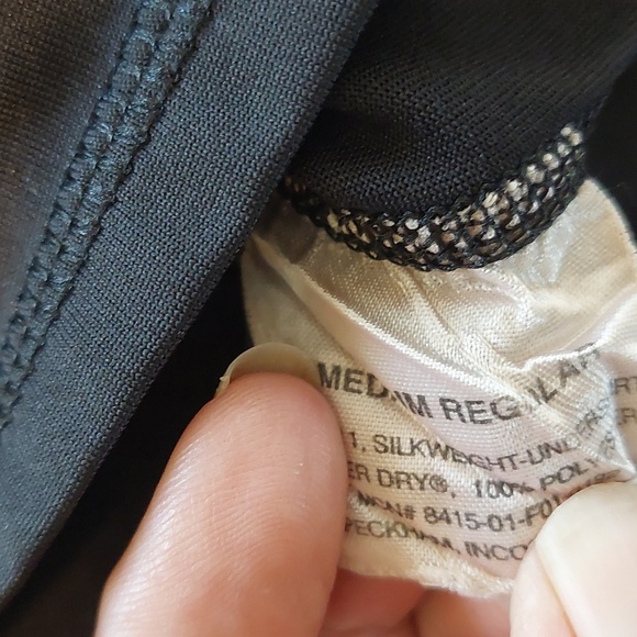 Black Warming Shirt Long Sleeves Size Medium .Good Condition. - Picture 2 of 6